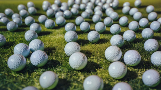 Billige und Teuere Golfbälle