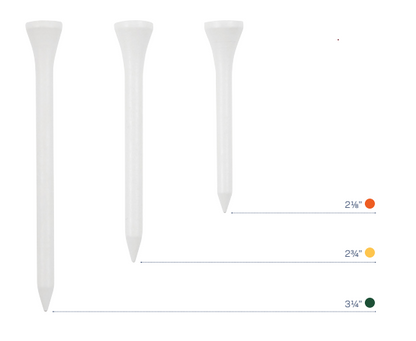 MASTERS 247 Bamboo Tees weiß
