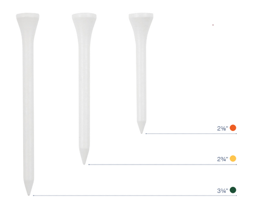 MASTERS 247 Bamboo Tees weiß